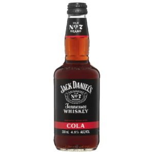 JACK DANIELS TENNESSEE WHISKY & COLA 4.8% BTL 330ML