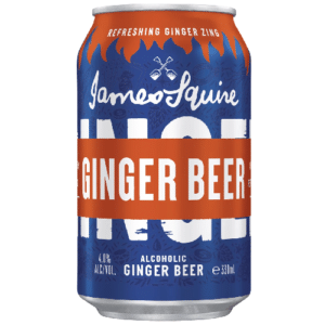 JAMES SQUIRE GINGER BEER 4% CAN 330ML
