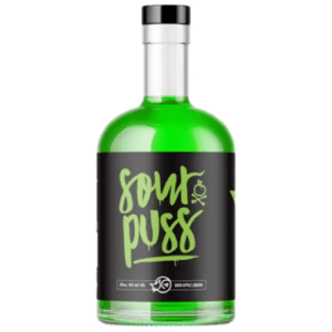 SOUR PUSS APPLE LIQUEUR 18% 700ML