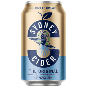 SYDNEY BREWERY ORIGINAL CIDER CAN 375ML