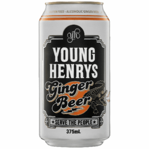 YOUNG HENRYS GINGER BEER 375ML