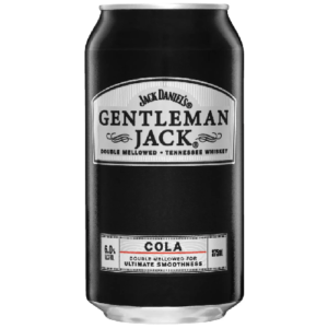 GENTLEMAN JACK & COLA CAN 375ML